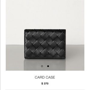 Bottega Veneta card case.